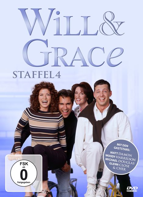 Will &amp; Grace Season 4, 4 DVDs