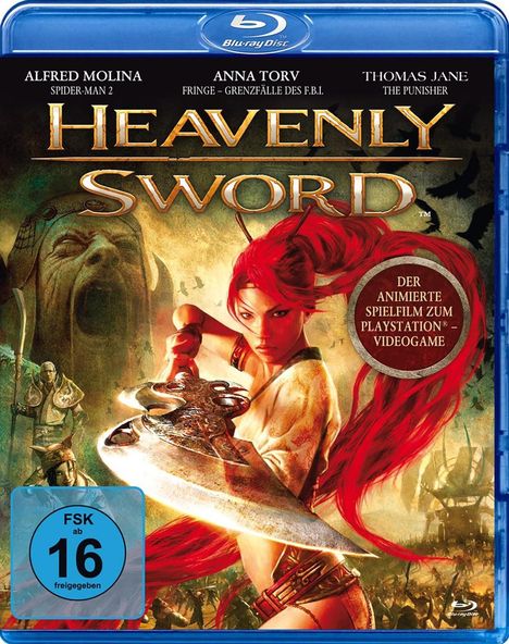 Heavenly Sword (Blu-ray), Blu-ray Disc