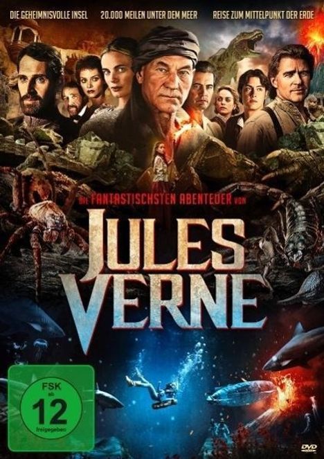Die fantastischsten Abenteuer des Jules Verne, 4 DVDs