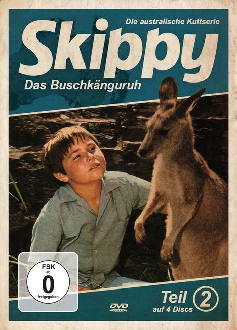 Skippy - Das Buschkänguruh Teil 2, 4 DVDs