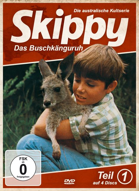 Skippy - Das Buschkänguruh Teil 1, 4 DVDs