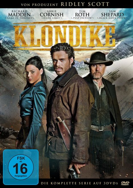 Klondike (Komplette Serie), 3 DVDs