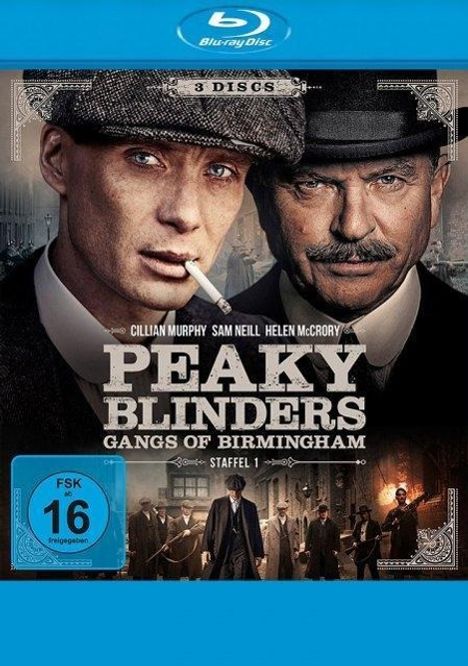 Peaky Blinders - Gangs of Birmingham Season 1 (Blu-ray), 3 Blu-ray Discs