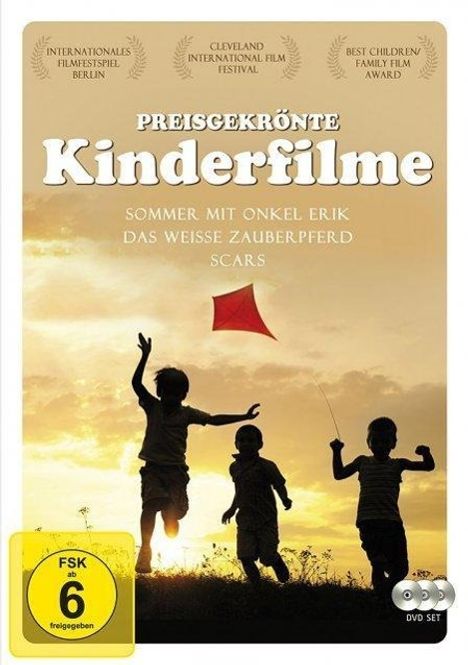 Preisgekrönte Kinderfilme 2, 3 DVDs