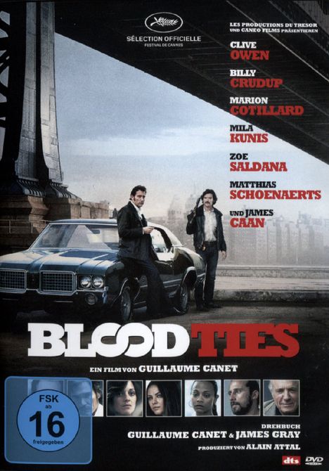 Blood Ties, DVD