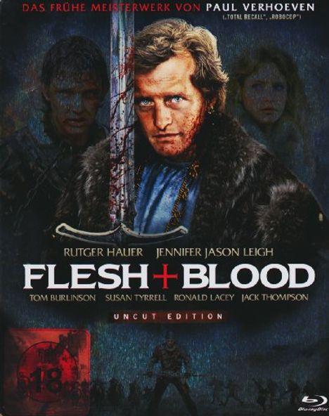 Flesh + Blood (Blu-ray im Steelbook), Blu-ray Disc
