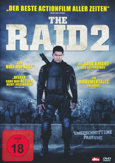 The Raid 2, DVD