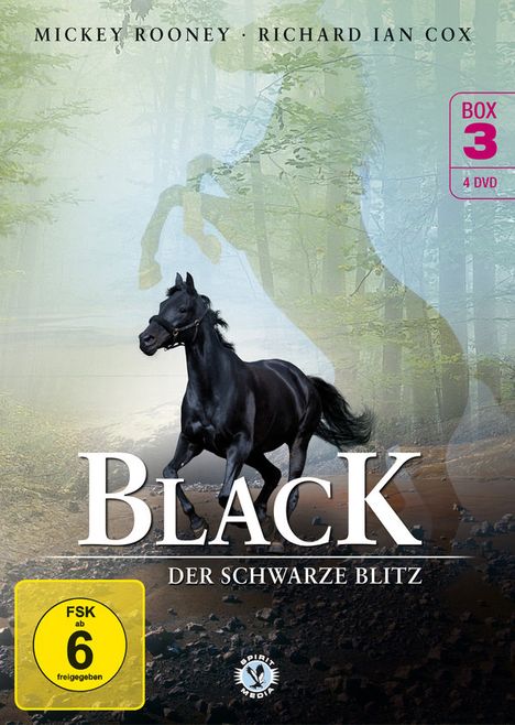 Black, der schwarze Blitz Box 3, 4 DVDs