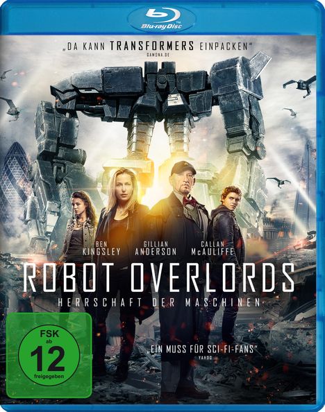 Robot Overlords (Blu-ray), Blu-ray Disc
