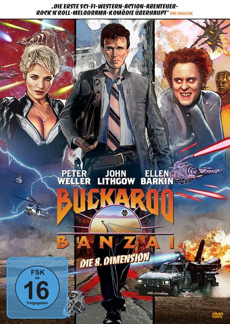 Buckaroo Banzai - Die 8. Dimension, DVD