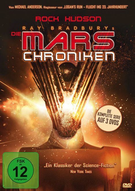 Die Mars-Chroniken (Komplette Serie), 3 DVDs