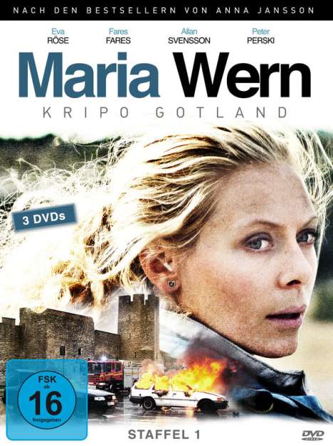 Maria Wern Staffel 1, 3 DVDs