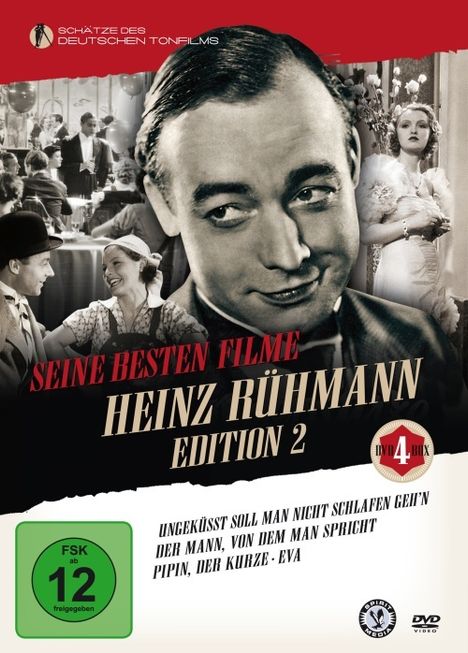 Heinz Rühmann: Seine besten Filme, 4 DVDs