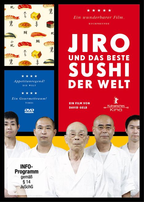 Jiro und das beste Sushi der Welt, DVD