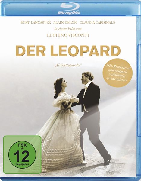 Der Leopard (komplett synchronisierte Neuausgabe) (Blu-ray), Blu-ray Disc