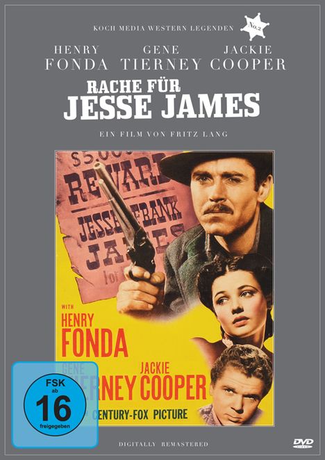 Rache für Jesse James, DVD