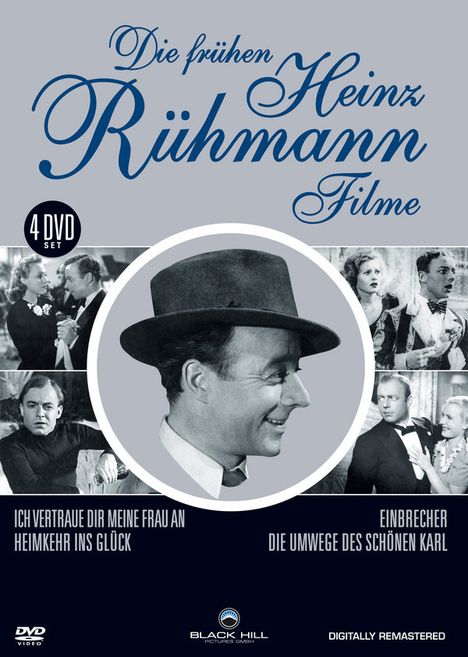 Heinz Rühmann: Die frühen Filme, 4 DVDs