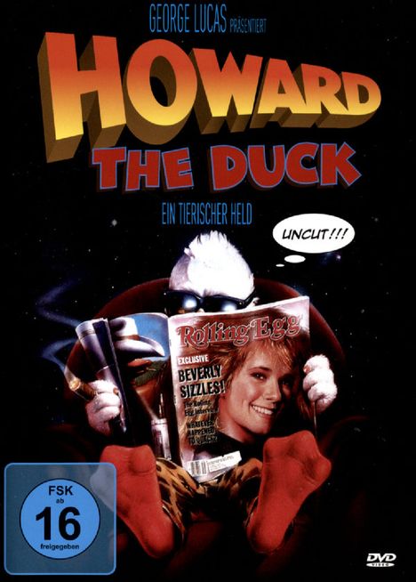 Howard The Duck - Ein tierischer Held, DVD