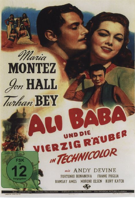 Ali Baba und die vierzig Räuber (1944), DVD