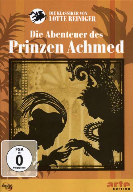 Die Abenteuer des Prinzen Achmed, DVD
