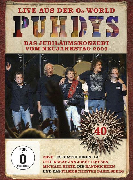 Live aus der O2-World: Jubiläumskonzert mit Gästen 2009, 2 DVDs