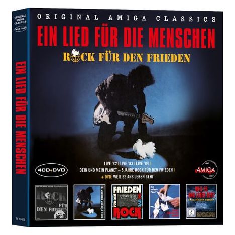 Rock für den Frieden, ein Lied für die Menschen, 4 CDs und 1 DVD