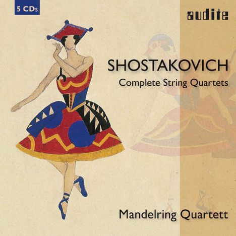 Dmitri Schostakowitsch (1906-1975): Streichquartette Nr.1-15, 5 CDs