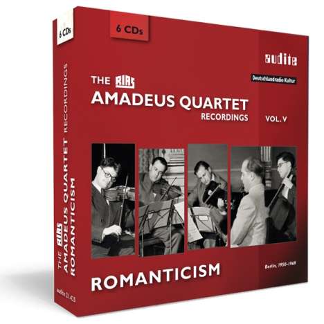 Amadeus Quartett - RIAS Recordings Vol.5, 6 CDs