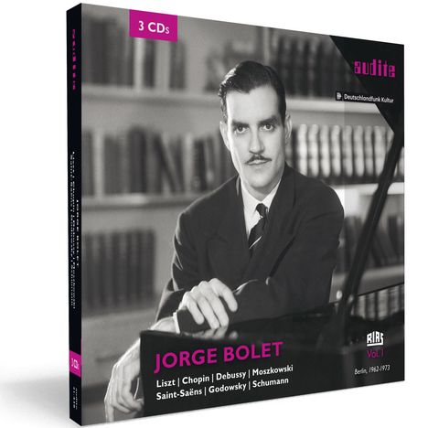 Jorge Bolet - The RIAS Recordings Vol.1, 3 CDs