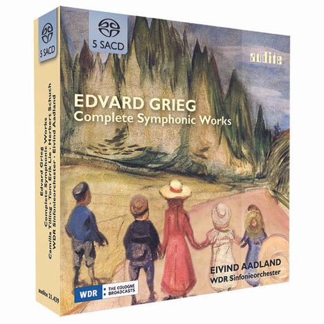 Edvard Grieg (1843-1907): Sämtliche Orchesterwerke, 5 Super Audio CDs