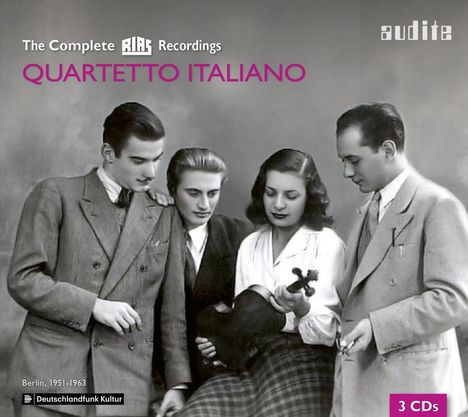 Quartetto Italiano - The Complete RIAS Recordings, 3 CDs