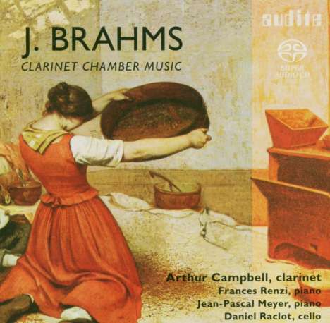 Johannes Brahms (1833-1897): Klarinettentrio op.114, Super Audio CD