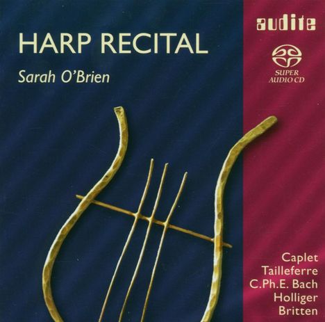 Sarah O'Brien - Harp Recital, Super Audio CD