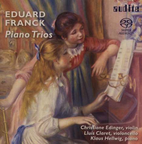 Eduard Franck (1817-1893): Klaviertrios op.11 &amp; op.58, Super Audio CD