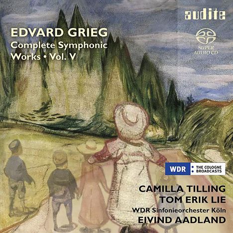 Edvard Grieg (1843-1907): Sämtliche Orchesterwerke Vol. 5, Super Audio CD