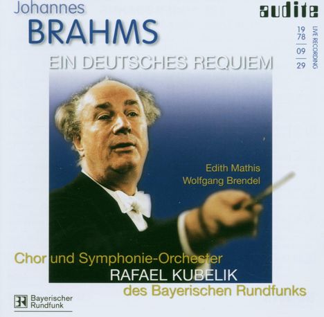 Johannes Brahms (1833-1897): Ein Deutsches Requiem op.45, CD