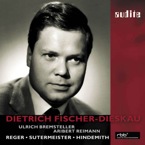 Dietrich Fischer-Dieskau - Reger/Sutermeister/Hindemith, CD