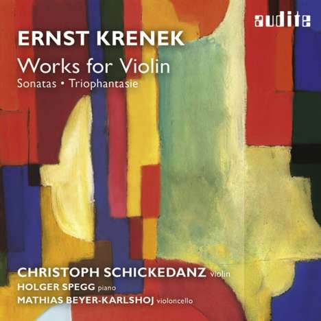 Ernst Krenek (1900-1991): Sonaten für Violine &amp; Klavier Nr.1 &amp; 2, CD