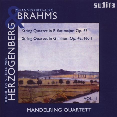 Heinrich von Herzogenberg (1843-1900): Streichquartett op.42, CD