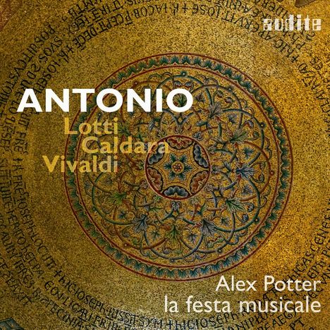 Alex Potter &amp; la festa musicale - Antonio (Lotti / Caldara / Vivaldi), CD