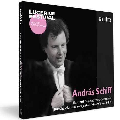 Andras Schiff plays Scarlatti & Kurtag, CD