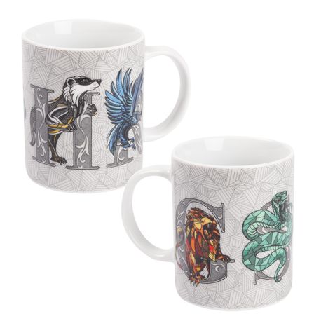 Tasse: Harry Potter - 4 Wappen, Diverse