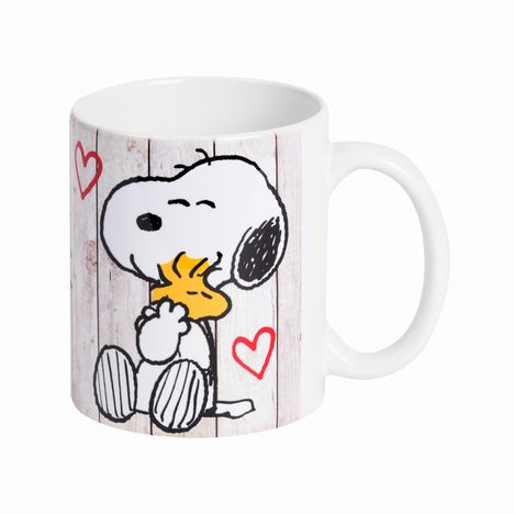 Tasse: Peanuts - Lebe, Liebe, Lache, Diverse