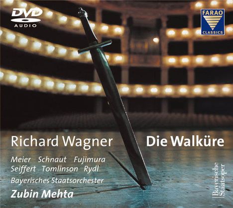 Richard Wagner (1813-1883): Die Walküre, 3 DVD-Audio