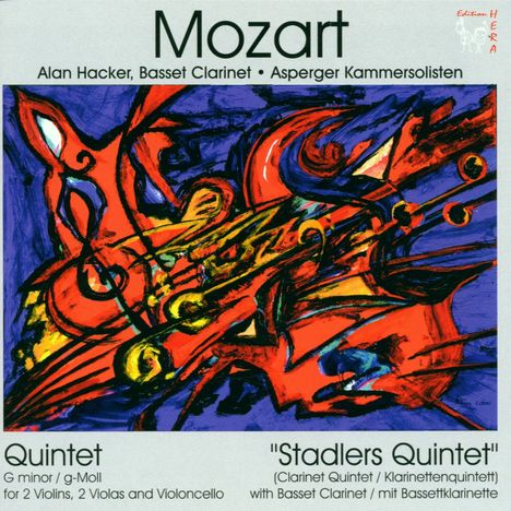 Wolfgang Amadeus Mozart (1756-1791): Klarinettenquintett KV 581, CD