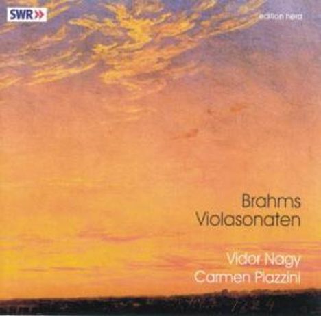 Johannes Brahms (1833-1897): Sonaten für Viola &amp; Klavier op.120 Nr.1 &amp; 2, CD