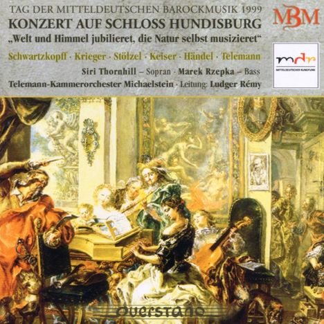 Konzert auf Schloss Hundisburg - Mitteldeutsche Barockmusik, CD