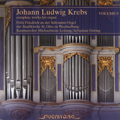 Johann Ludwig Krebs (1713-1780): Sämtliche Orgelwerke Vol.9, CD