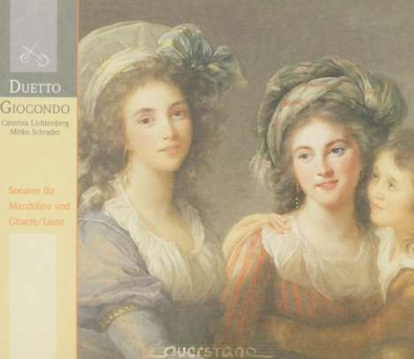 Duetto Giocondo - Sonaten für Mandoline &amp; Gitarre/Laute, CD
