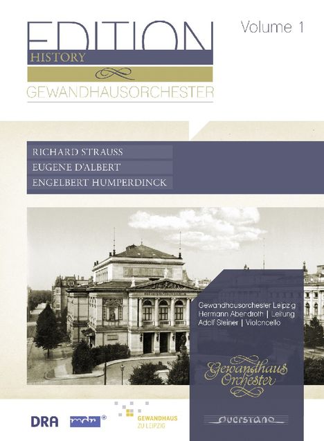 Gewandhausorchester Leipzig - Edition History Vol.1, CD